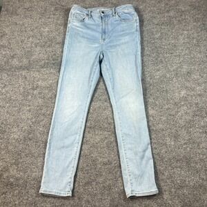 H&M True To You Skinny Jeans Womens Extra Large Blue Denim Cotton Medium Wash